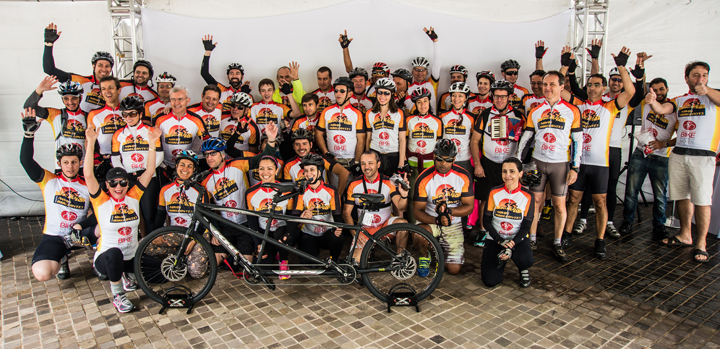 Movimento Bike apoia grupo Novos Horizontes