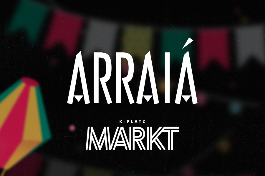 Venha conferir o Arraiá do MARKT!