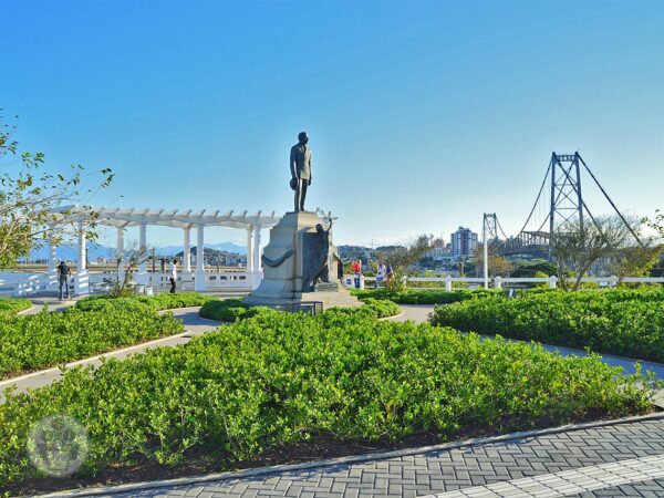 Mirante da ponte Hercílio Luz