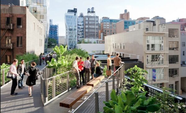 High Line, projetado pela renomada arquiteta polonesa Elizabeth Diller