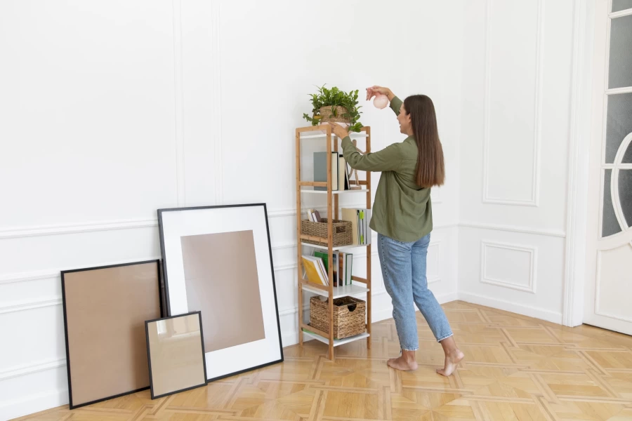 Apartamento organizado, mente leve